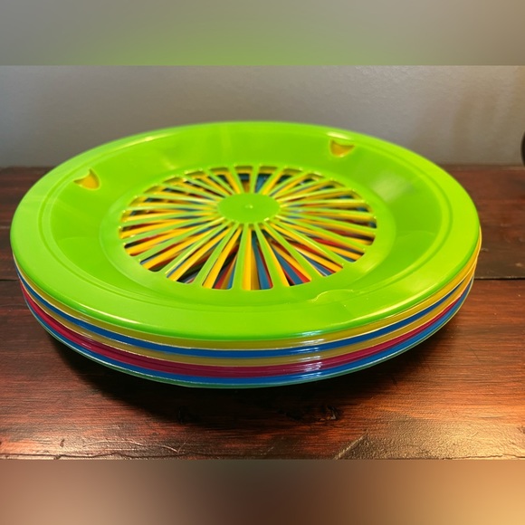 Dining Plate Holders 5for2 Set 8 Plastic Paper Plate Holders Picnic